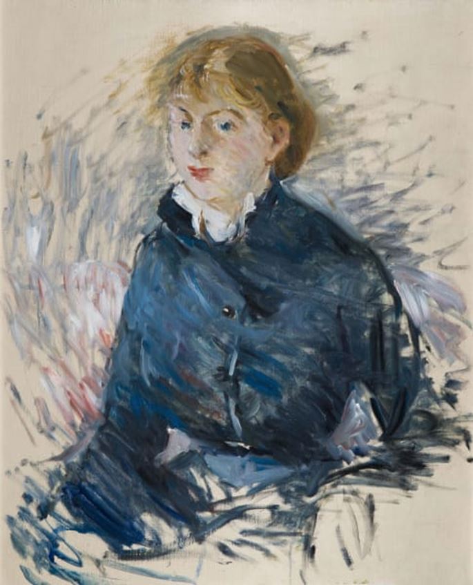 Berthe Morisot - Portrait de Louise Riesener | MasterArt